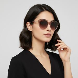 살바토레 페라가모 페라가모  선글라스 SF3003SLBK 665 라운드 자외선차단