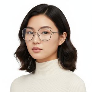 알렉산더 맥퀸  안경테 AM0368O 001 스퀘어 메탈   안경