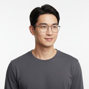 구찌  안경테 GG1442O 001 스퀘어 메탈   안경