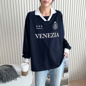 남녀공용 오버핏 베네치아 져지 카라티 SD-241035