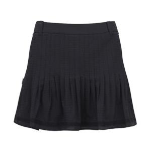 M 파리게이츠골프스커트 NQC 521E2PC501_BK 여성 타공 크로셰 라인 레이어 큐롯 스커트