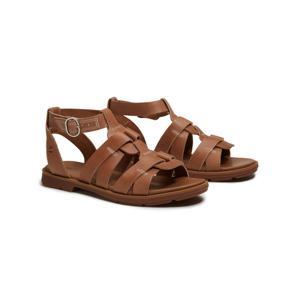 [팀버랜드] 여성 칼리스타 베이 피셔맨 샌들 브라운_TB0A443GEM41