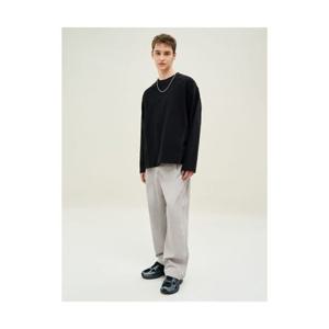 에잇세컨즈 8SECONDS 코튼 스판 와이드핏 팬츠 아이보리 425221LY20 405552