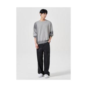 에잇세컨즈 8SECONDS 물결 워싱 데님 팬츠 블랙 (454821LP15) 454821LP15 405640