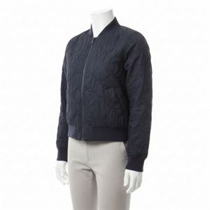 지포어 리브 칼라 엠보스드 봄버 재킷 G4LS23O59-TWLT 여성 자켓 370529