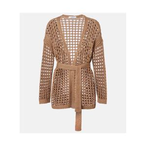 막스마라 Gelo 오픈 니트 코튼 랩 카디건 P01152590