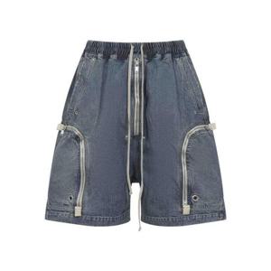릭 오웬스 데님 숏팬츠 DU01F4389DWB06 Medium Wash