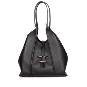 토즈 T 타임리스 스몰 쇼핑백 XBWTSBA 0200Q8E B999 Black