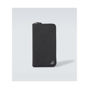 프라다 로고 사피아노 레더 지갑 P01083943