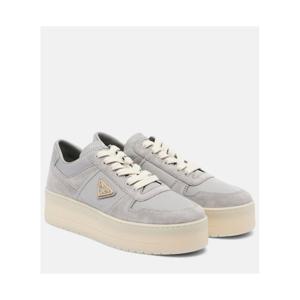 프라다 Downtown Re Nylon 플랫폼 스니커즈 P01168095