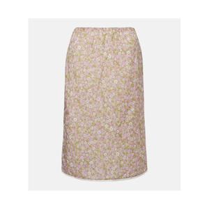 프라다 Re Nylon 레이스 트리밍 플로럴 스커트 P01151380