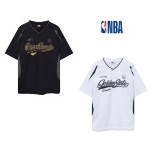 [엔비에이]NBA 블록 레터링 반팔 피스테 N262TS033P