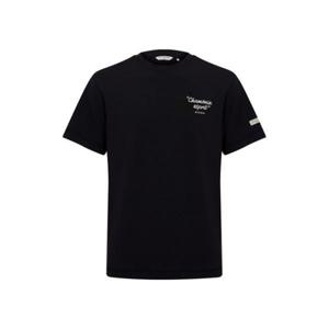 아이더 TECH LINEN (테크 린넨) 남성 반팔 라운드 티셔츠_Black DMM26261Z1 407844