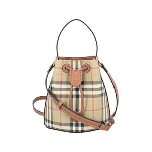 버버리 8109794 A9534 체크 버킷 숄더백
