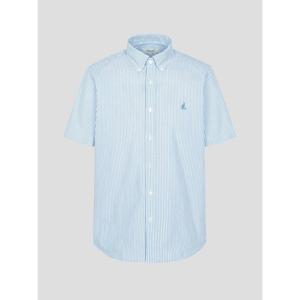 [빈폴맨] 시어서커 스트라이프 반소매 셔츠 (BC5465C45Q) BC5465C45Q