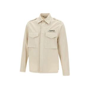 아스페시 긴팔 셔츠 S6ACE10G178 85177 Beige