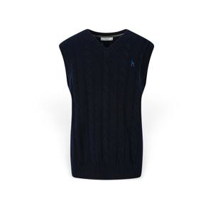 [헤지스 남성] 남성 케이블패턴 니트 베스트 HZSW5D361N3 HZSW5D361