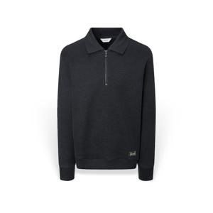 [헤지스 남성] 남성 니트라이크 하프집업 맨투맨 HZTS5D602CG HZTS5D602