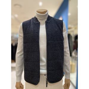 [헤지스 남성] 울 니트 패딩 베스트 (HZSW5D332CG) HZSW5D332