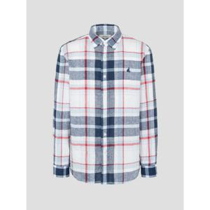 빈폴맨 빈폴 26 SS 리넨 빅체크 셔츠 - 스카이 블루(BC6364C23Q) BC6364C23Q