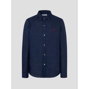 빈폴맨 빈폴 26 SS 남녀공용 리넨 솔리드 셔츠 - 네이비(BC6364C22R) BC6364C22R