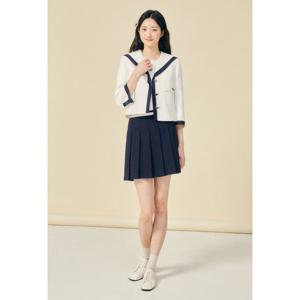 [제이제이지고트] JJ지고트 배색 세일러  칼라 재킷 (GP4A0JKR81) GP4A0JKR8