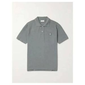 라프리마 메종키츠네 볼드 폭스 헤드 패치 컴포트 폴로 티셔 MM00210KJ7010 H131