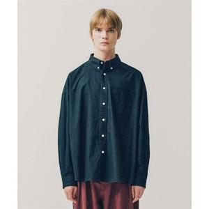 예일 YALE 코튼100 오버 핏 옥스포드 셔츠_네이비 YEF1SH301ANA 372401