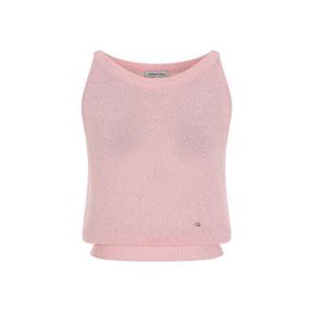 [올리브데올리브] 홀터넥 린넨 슬리브리스 니트탑 OH5MP463 OH5MP463