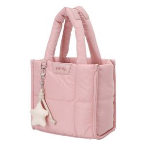 M 핑골프가방 NQC 121D3BG055_PK 여성 별장식 퀼팅 사각 토트백