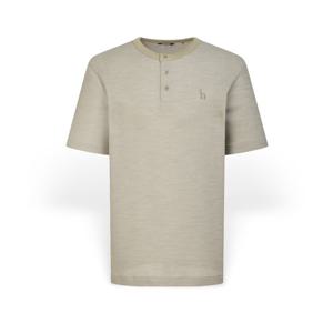 [헤지스 남성] 남성 TORAY 와플조직 헨리넥 티셔츠 HZTS6B503I2 HZTS6B503I2