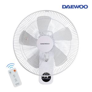 대우 벽걸이 리모컨 선풍기 DEF-KW616EA 전자식 타이머형 선풍기