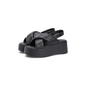 [공식][타미힐피거] 시아라 패디드 웨지 샌들 (T52G1ASN460JT1BDS)