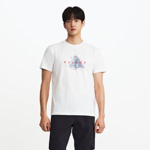 블랙야크  공용 알파인 그래픽 반팔티(1BYRTMU920WH)