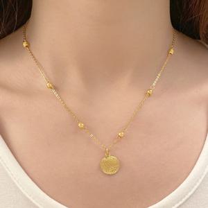 여자 순금 목걸이 11.25g [코인 볼 믹스체인]