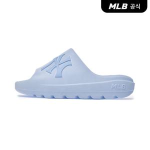 [MLB공식] 26SS 공용 스키퍼 슬라이드 NY (L.Blue) 3ALPS0163-50BLL