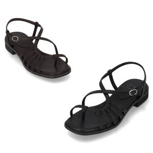 엘칸토 인텐스 여성 플립플랍형 매듭 플랫 샌들 2cm LCWW44I626