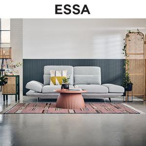 [에싸] 엠마 와이드 3인 스윙기능 크라비츠 패브릭 소파