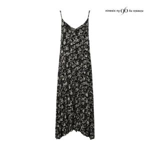 [나인식스뉴욕(영캐릭터)]미니 플라워 뷔스티에 원피스 NQ4OP004M0