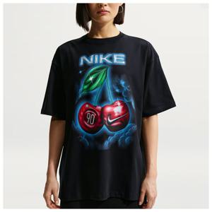 나이키 국내매장판 여성 반팔티 NSW 클래식 오버핏 반팔 티셔츠 IR7837-010