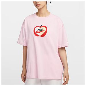 나이키 국내매장판 여성 반팔티 NSW 오버핏 반팔 티셔츠 IB5577-663