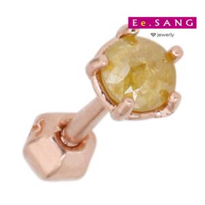 14k 레미 옐로우러프다이아 피어싱 14k피어싱