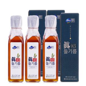[영월농협] 동강마루 국내산 진들기름 300mlx3병