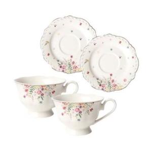 아트박스/엘룸 플뢰르 커피잔 4P SET 2인조