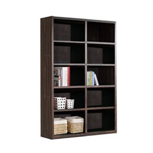 엘레나 5단1200 와이드책장 웬지