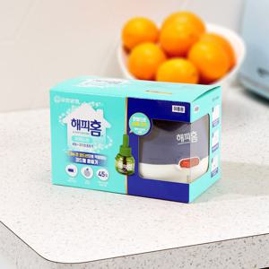 유한양행 해피홈 리퀴드 훈증기 코드형+리필 45일