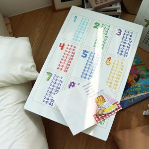 [샤이닝홈] 아이들 공부상 구구단 접이식테이블 중 720x480