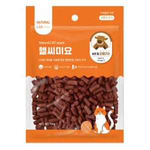 헬씨미요 고양이 간식 져키 비프& 오메가3 100g