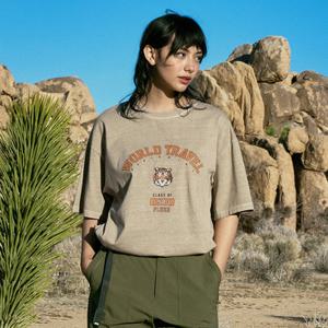 플루크 월드트래블 타이거 피그먼트 반팔 티셔츠 FST726 /5컬러W