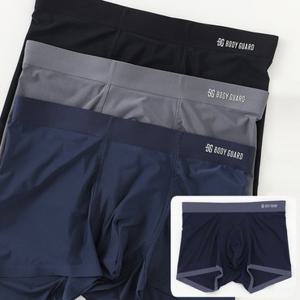 보디가드 남자심리스팬티 퓨징 스판 사각 드로즈팬티 3매 세트
